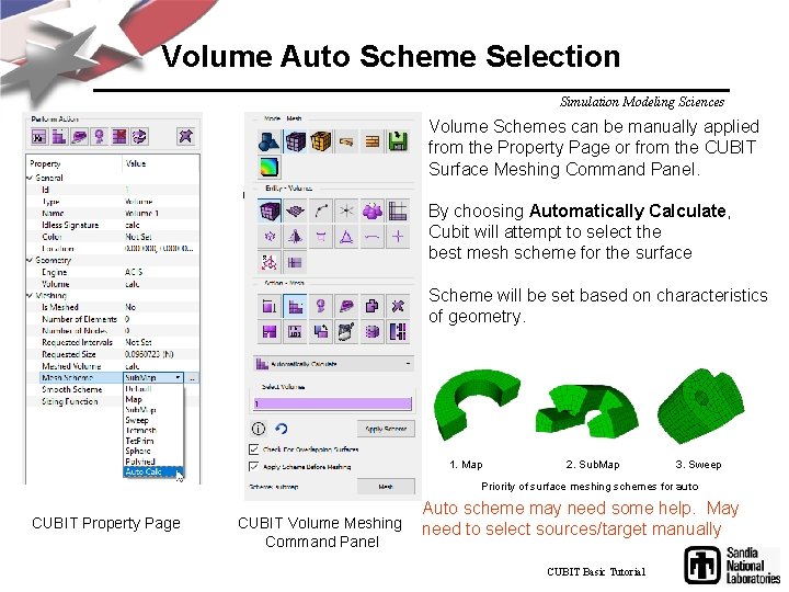 Volume Auto Scheme Selection Simulation Modeling Sciences Volume Schemes can be manually applied from
