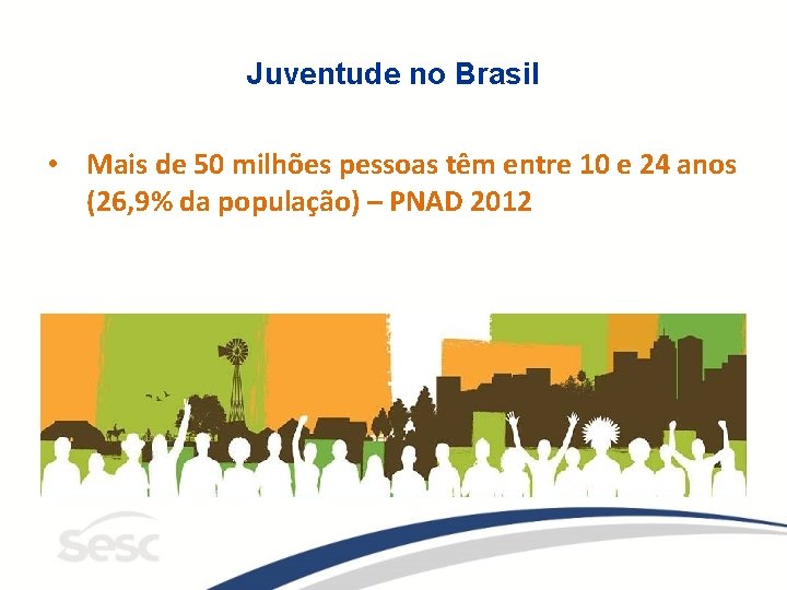 Juventude no Brasil • Mais de 50 milhões pessoas têm entre 10 e 24