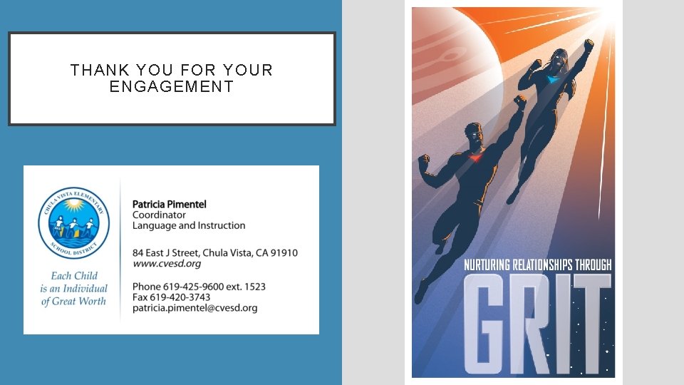 THANK YOU FOR YOUR ENGAGEMENT THANK YOU FOR YOUR ENGAGEMENT