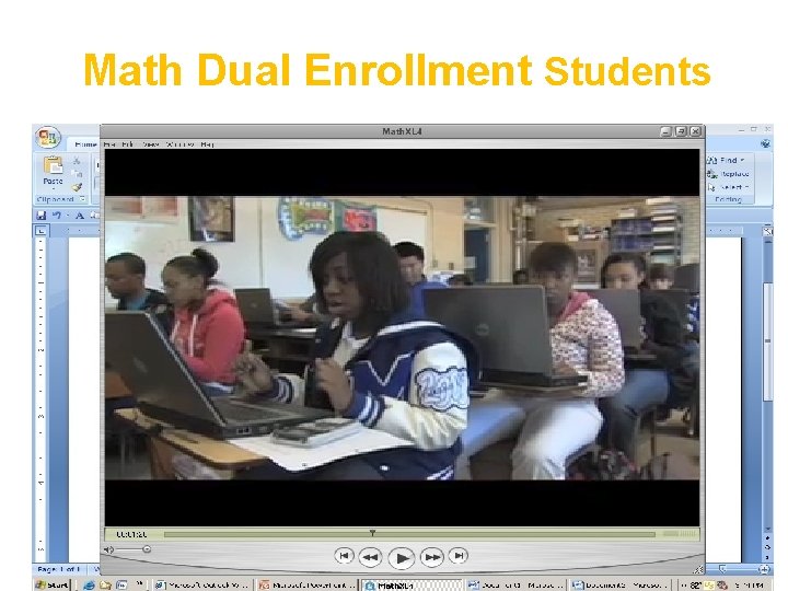 Math Dual Enrollment Students 