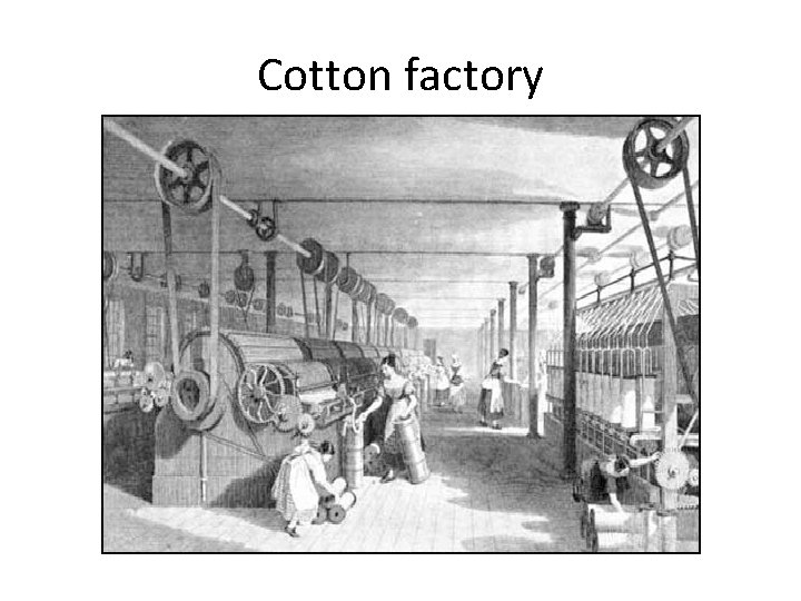 Cotton factory 