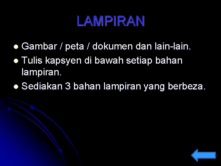 LAMPIRAN Gambar / peta / dokumen dan lain-lain. l Tulis kapsyen di bawah setiap