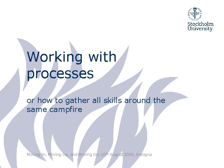 Working with processes or how to gather all