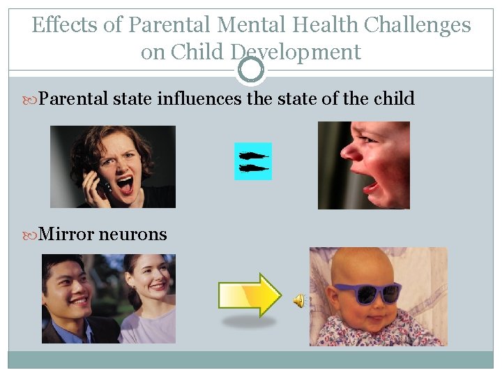 Effects of Parental Mental Health Challenges on Child Development Parental state influences the state