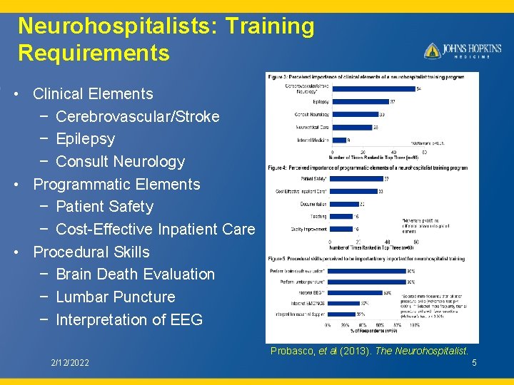 Neurohospitalists: Training Requirements • Clinical Elements − Cerebrovascular/Stroke − Epilepsy − Consult Neurology •