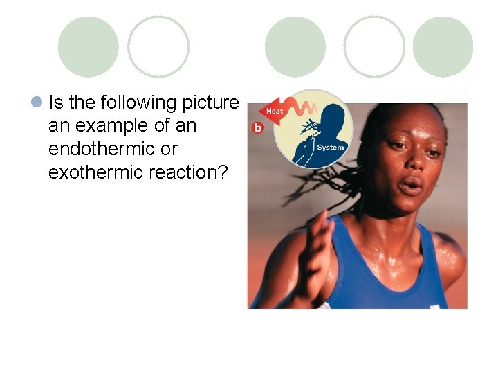 l Is the following picture an example of an endothermic or exothermic reaction? 