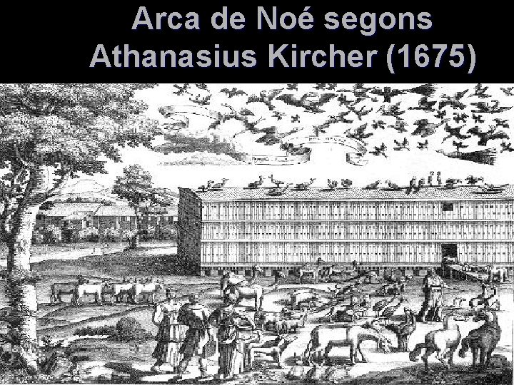 Arca de Noé segons Athanasius Kircher (1675) 