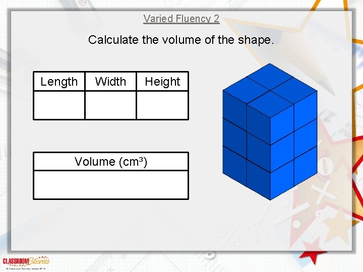 Year 45 Spring Block 2 Area and Volume