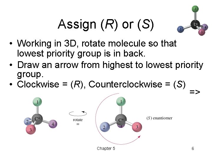 CHE 240 Unit IV Stereochemistry Substitution and Elimination