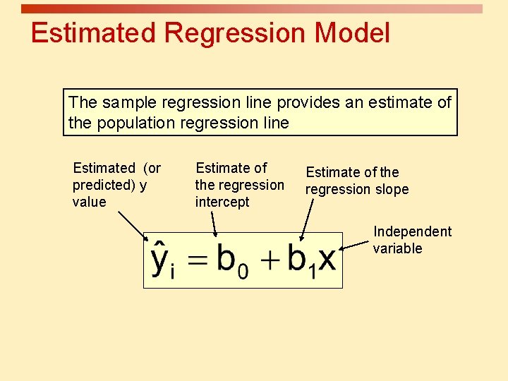 LECTURE 3 Introduction to Linear Regression and Correlation