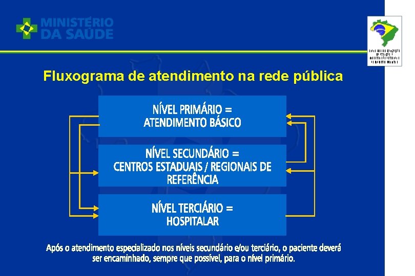 PLANO DE REORGANIZAÇÃO DA ATENÇÃO À HIPERTENSÃO ARTERIAL E AO DIABETES MELLITUS Fluxograma de