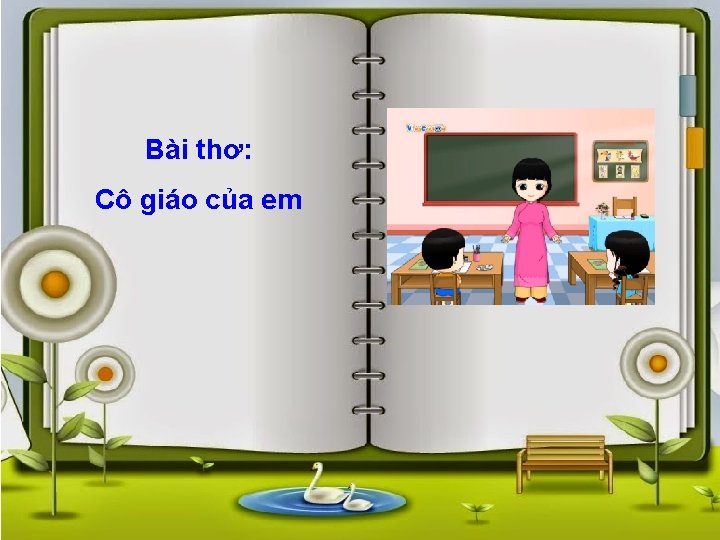 Bài thơ: Cô giáo của em 