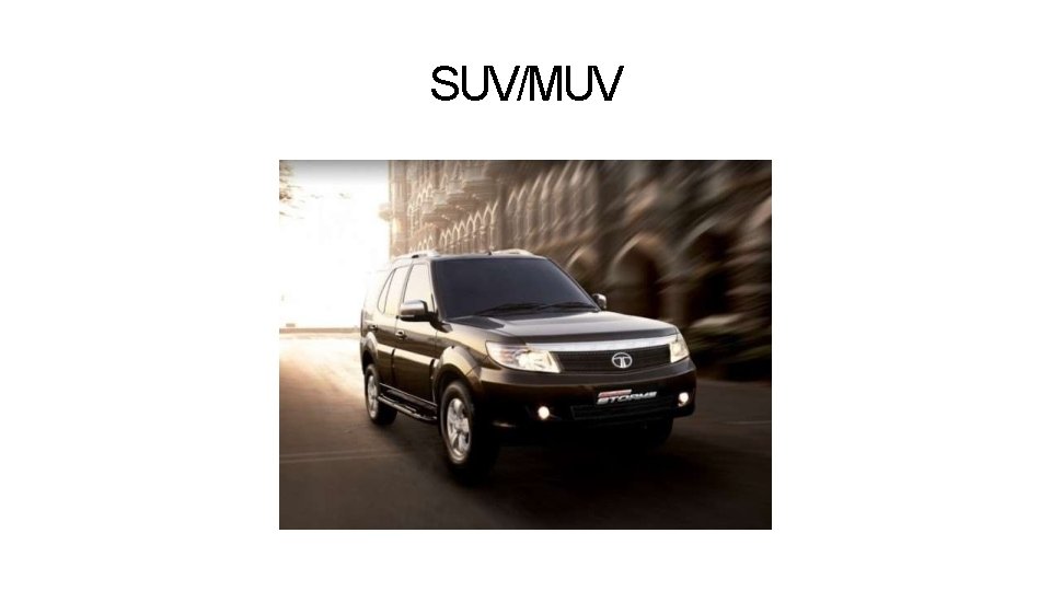 SUV/MUV 