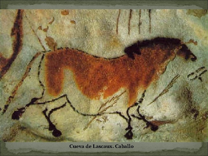 Cueva de Lascaux. Caballo 