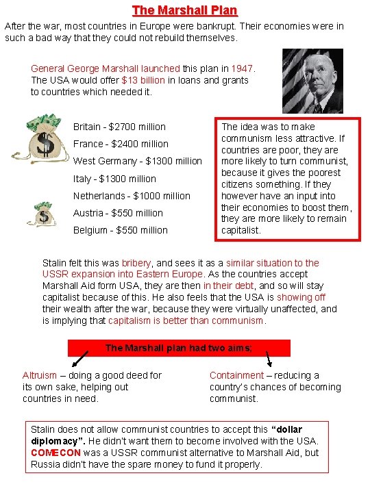 Unit 4 The origins of the Cold War