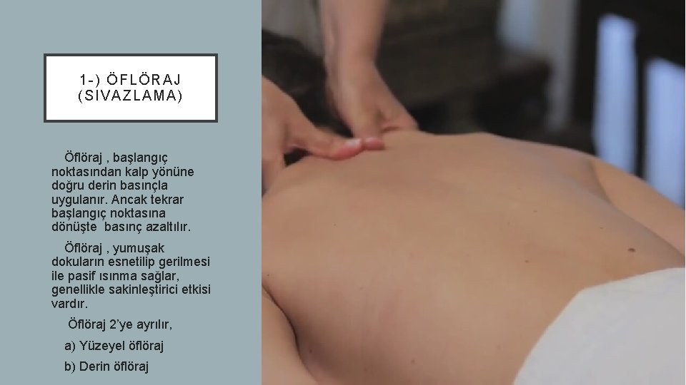 1 -) Ö FLÖ RAJ (SIVAZ LA MA) • Öflöraj , başlangıç noktasından kalp