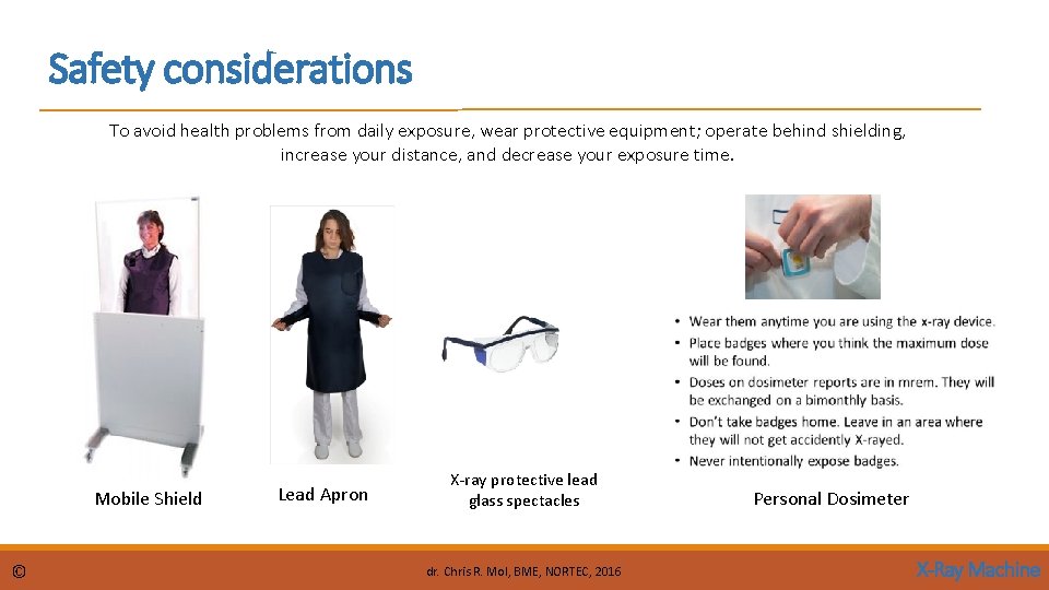 Safety considerations To avoid health problems from daily exposure, wear protective equipment; operate behind