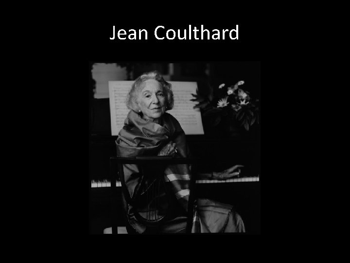 Jean Coulthard 