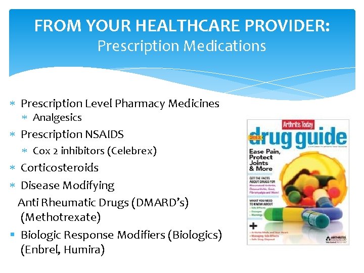 FROM YOUR HEALTHCARE PROVIDER: Prescription Medications Prescription Level Pharmacy Medicines Analgesics Prescription NSAIDS Cox