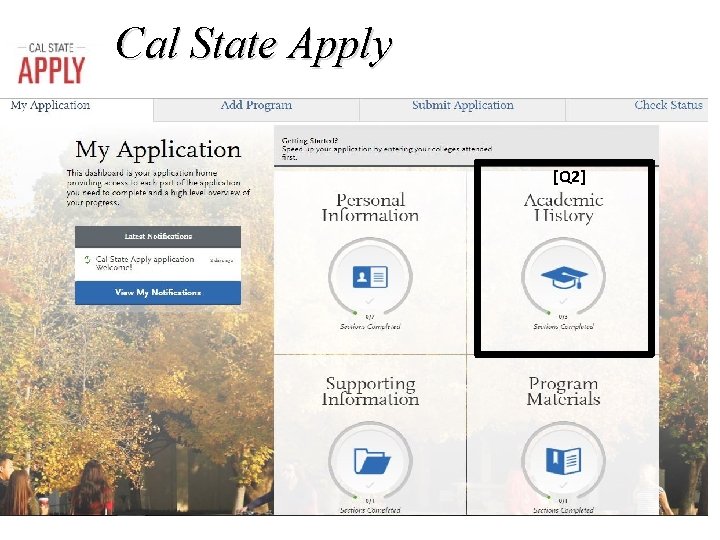 Cal State Apply [Q 2] 