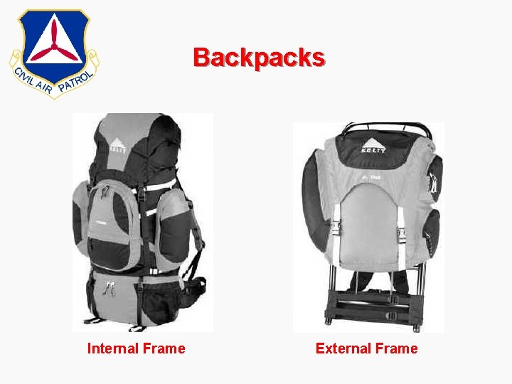 Backpacks Internal Frame External Frame Backpacks Internal Frame External Frame