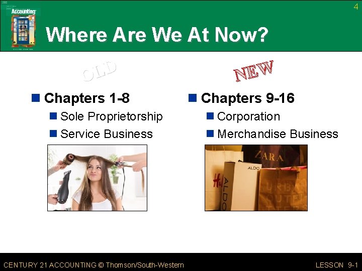 4 Where Are We At Now? D L O n Chapters 1 -8 n