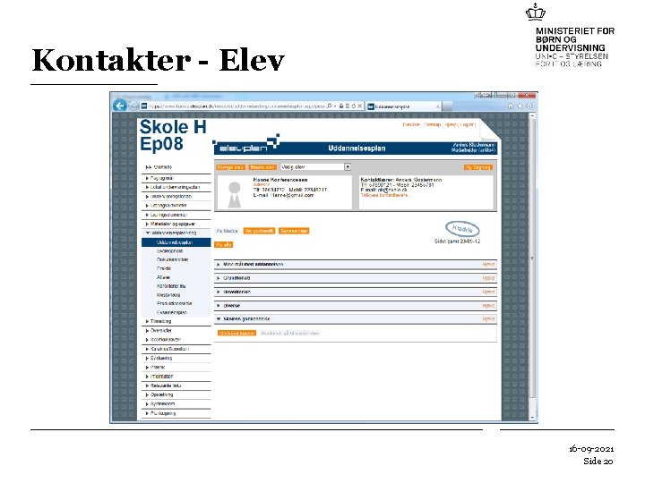 Kontakter - Elev 16 -09 -2021 Side 20 