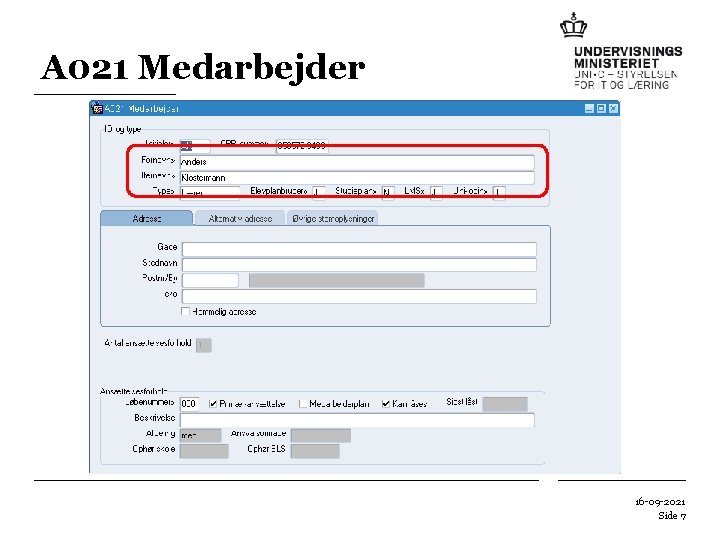 A 021 Medarbejder 16 -09 -2021 Side 7 