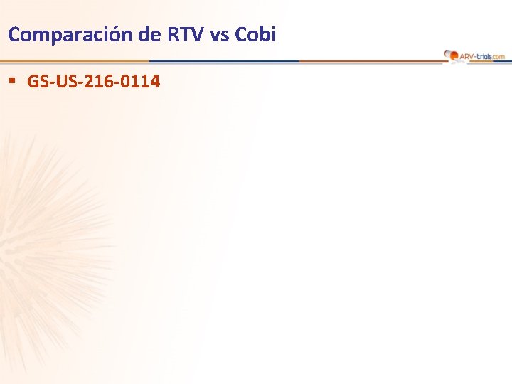 Comparación de RTV vs Cobi § GS-US-216 -0114 