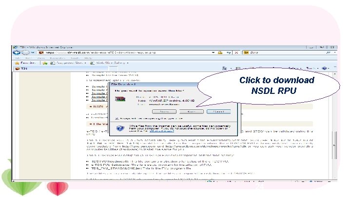 Click to download NSDL RPU 24 