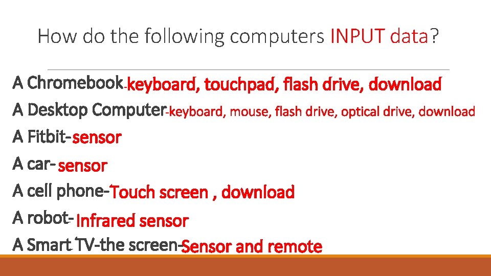 Essential Question 1 What is a Computer Your