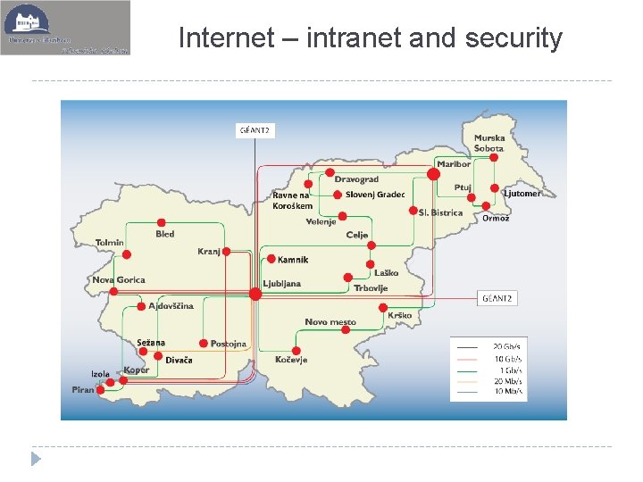 Internet – intranet and security 