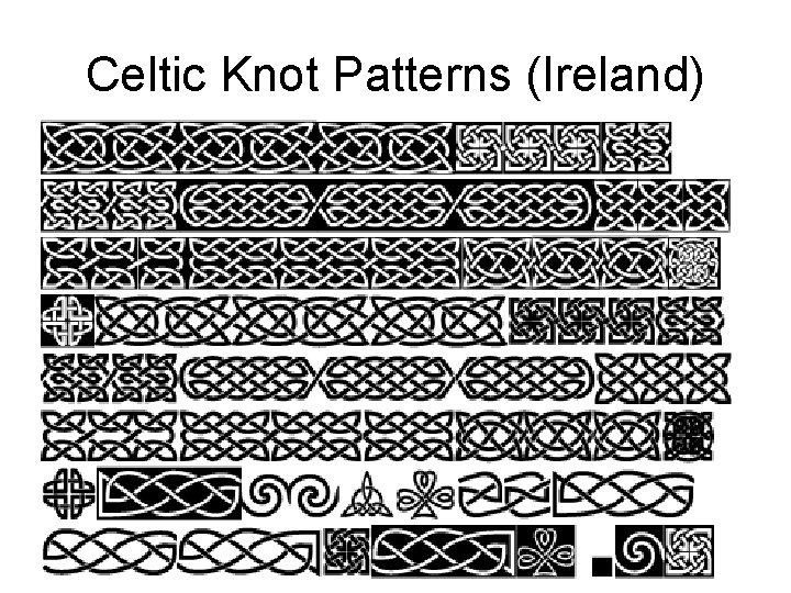 Celtic Knot Patterns (Ireland) 