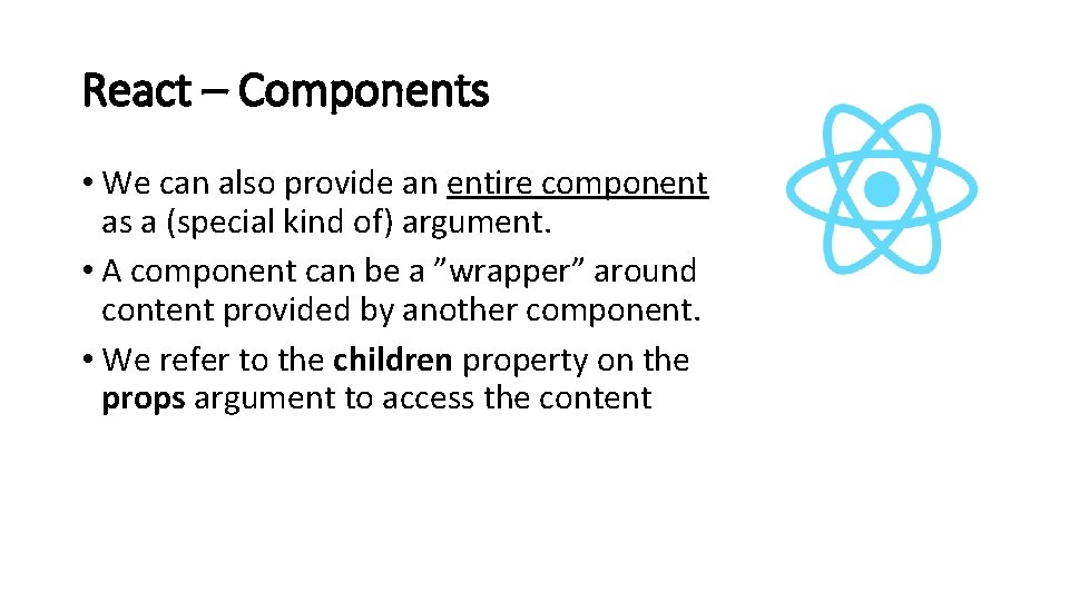 React and Redux React what is it Yet