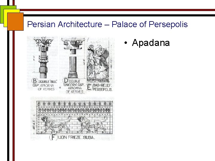 Persian Architecture – Palace of Persepolis • Apadana 