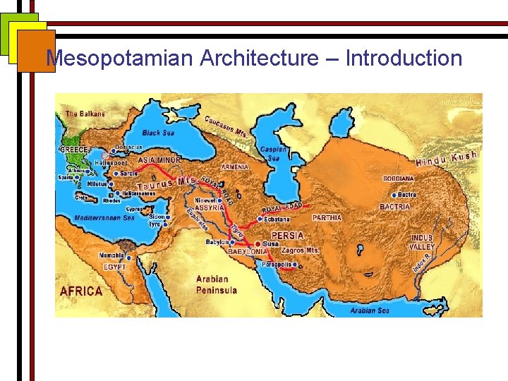 Mesopotamian Architecture – Introduction 