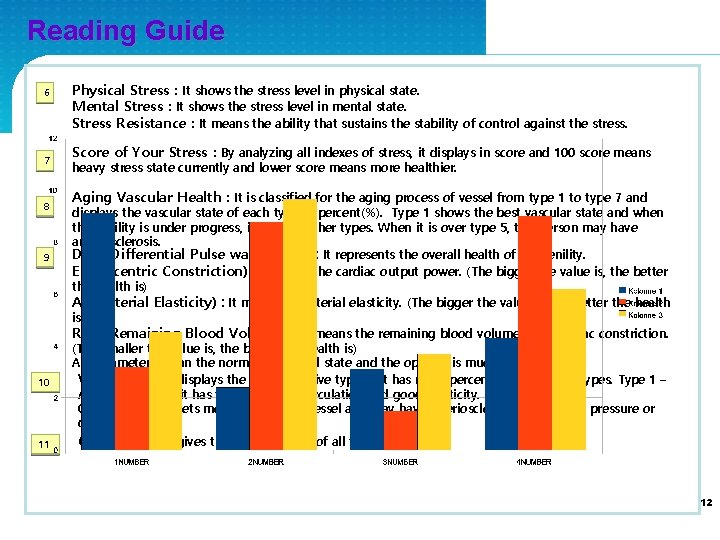 Reading Guide 6 7 8 9 10 11 Physical Stress : It shows the