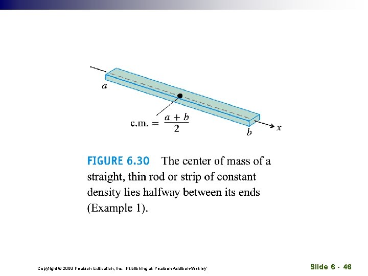 Copyright © 2008 Pearson Education, Inc. Publishing as Pearson Addison-Wesley Slide 6 - 46