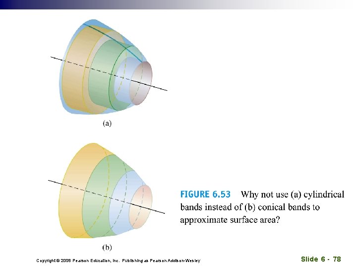 Copyright © 2008 Pearson Education, Inc. Publishing as Pearson Addison-Wesley Slide 6 - 78