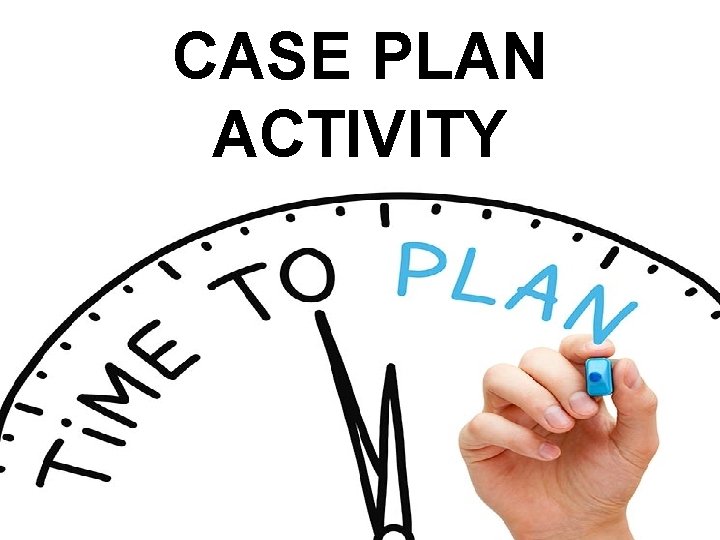 CASE PLAN ACTIVITY 