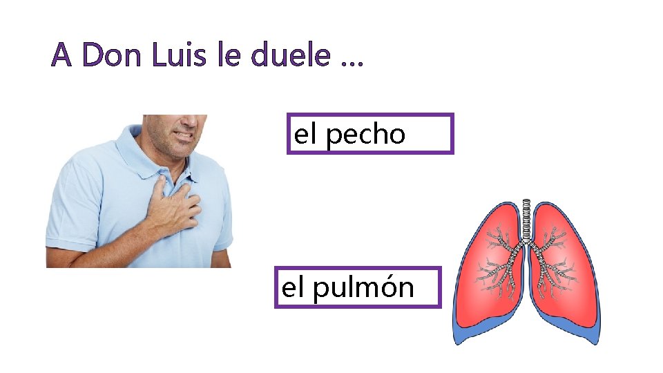 A Don Luis le duele … el pecho el pulmón 