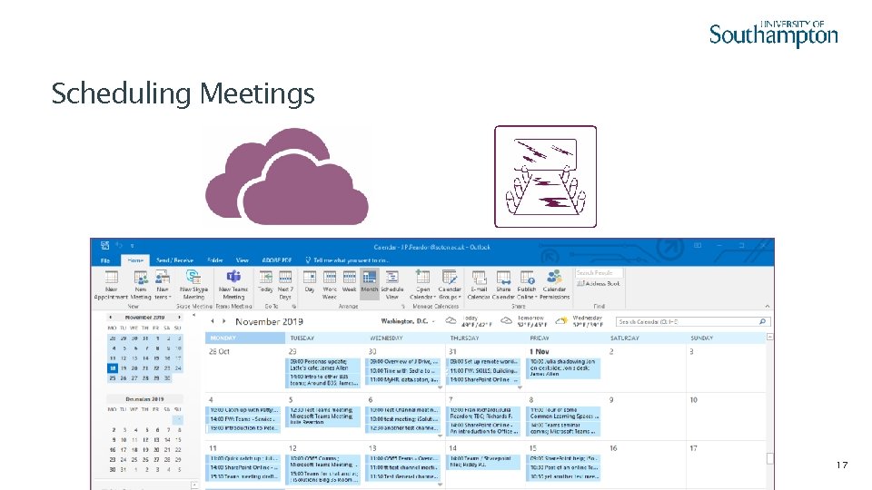 Scheduling Meetings 17 