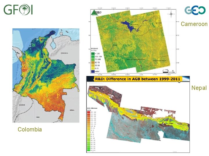Cameroon Nepal Colombia 