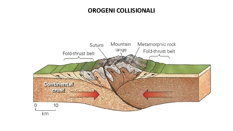 OROGENI COLLISIONALI 