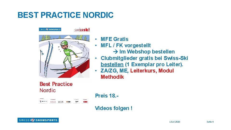 BEST PRACTICE NORDIC • MFE Gratis • MFL / FK vorgestellt Im Webshop bestellen