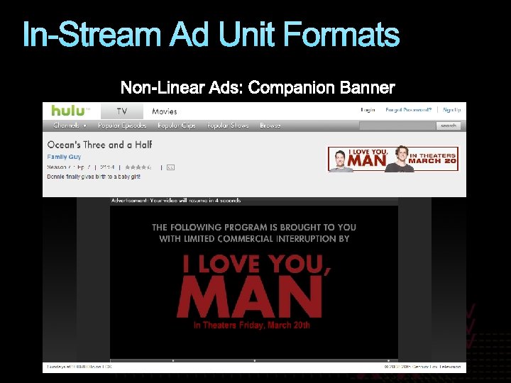 In-Stream Ad Unit Formats 