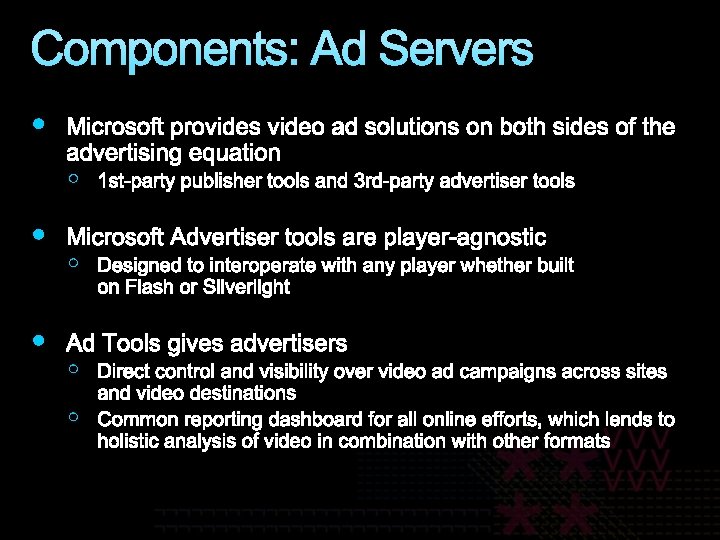 Components: Ad Servers 