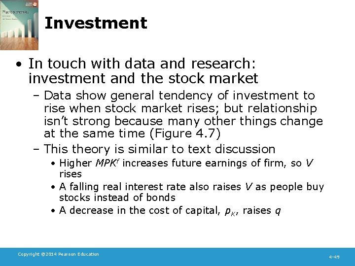 Investment • In touch with data and research: investment and the stock market –