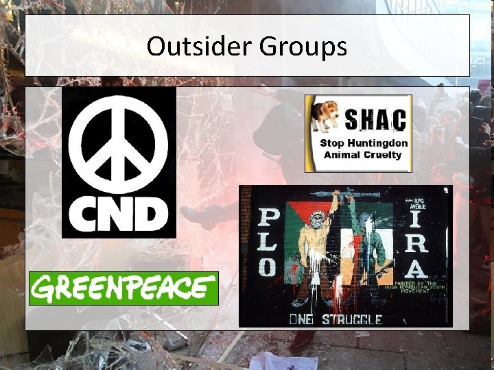 Outsider Groups 