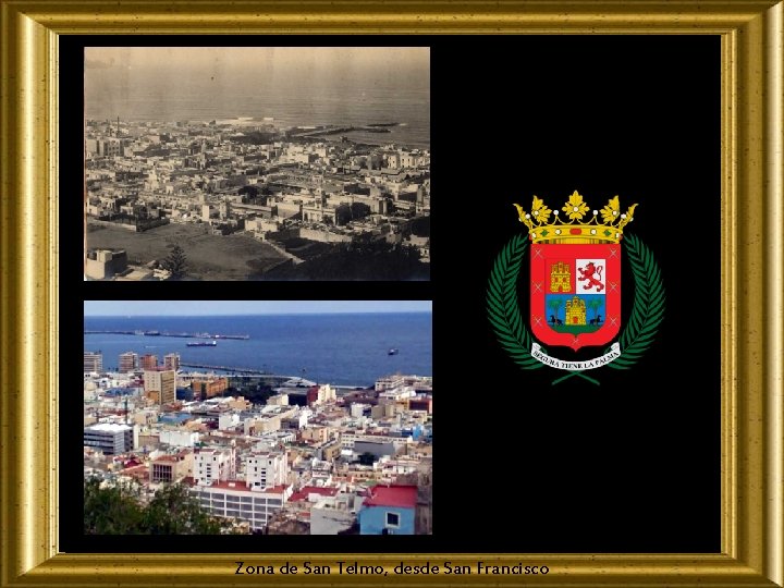 Zona de San Telmo, desde San Francisco 